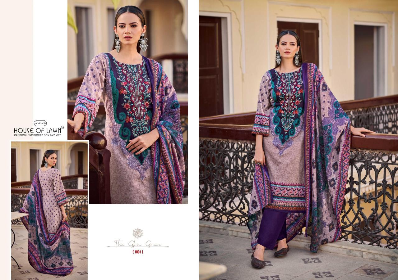 House Of Lawn Nayra vol 7 catalog pakistani dress material wholesale
