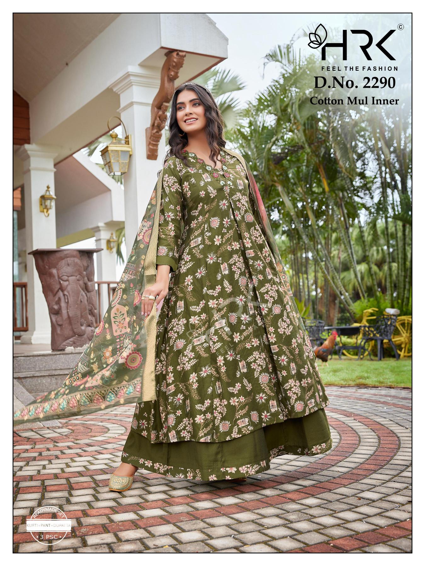 HRK 2290 catalog ahmedabad kurti wholesale