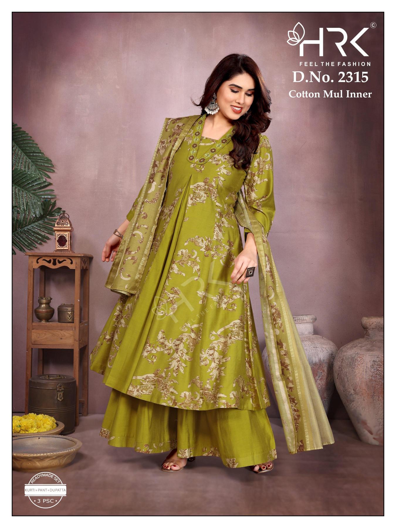 HRK 2315 catalog party wear kurti wholesaler