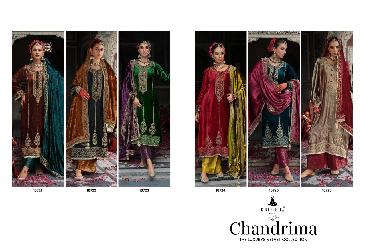 Ibiza Cinderella Chandrima catalog south indian salwar suit