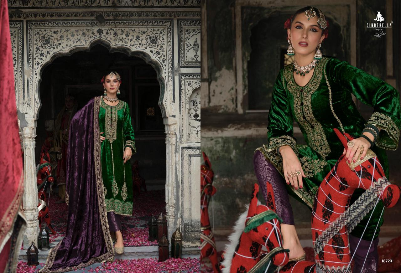 Ibiza Cinderella Chandrima catalog south indian salwar suit