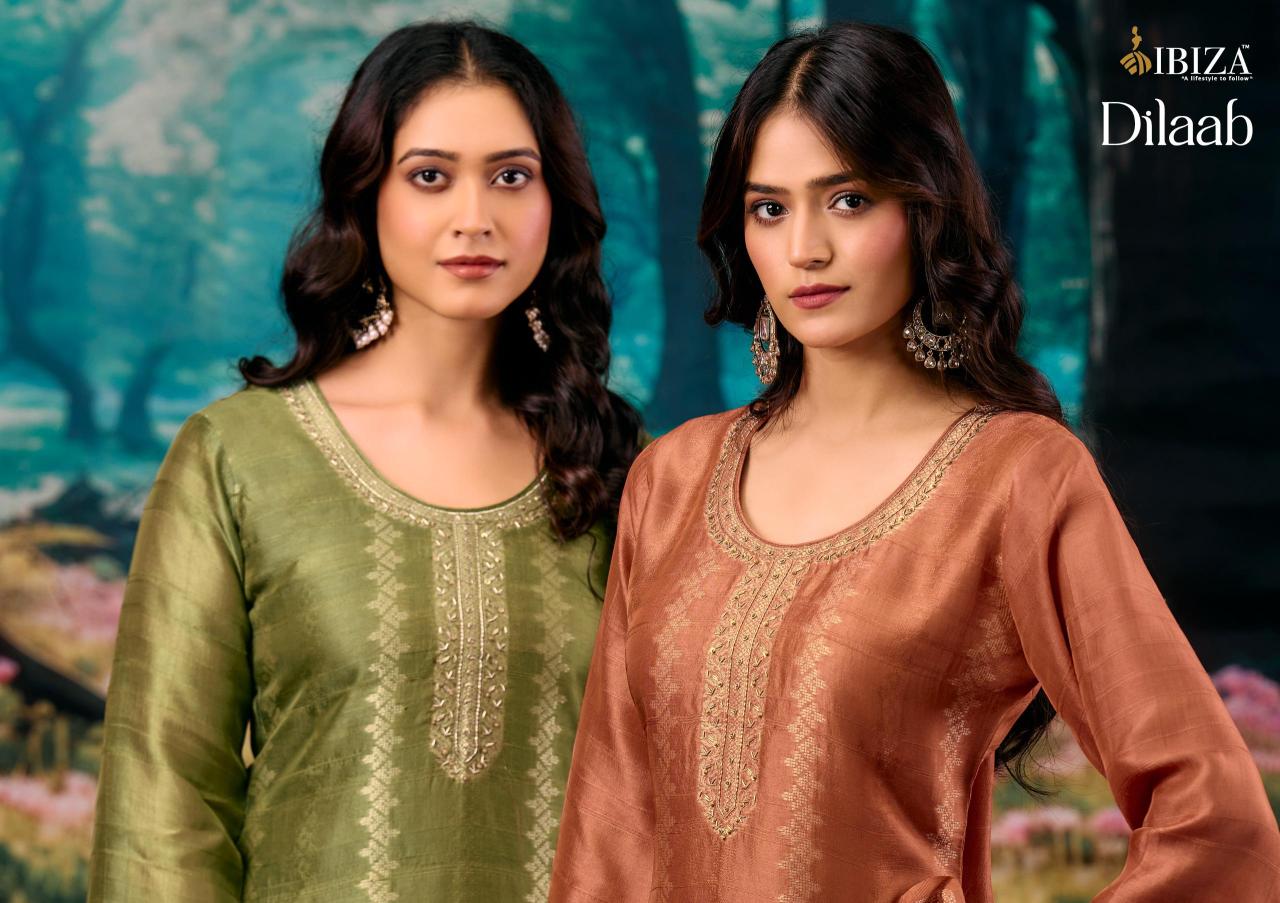 Ibiza Dilaab catalog salwar kameez material wholesale