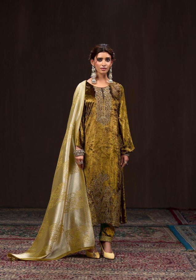 Ibiza Makhmali catalog unstitched salwar kameez wholesalers kolkata