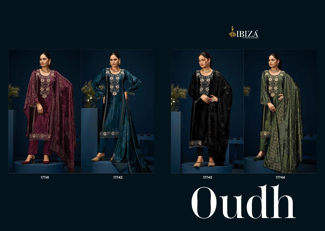 Ibiza Oudh catalog unstitched salwar kameez wholesalers in kolkata 