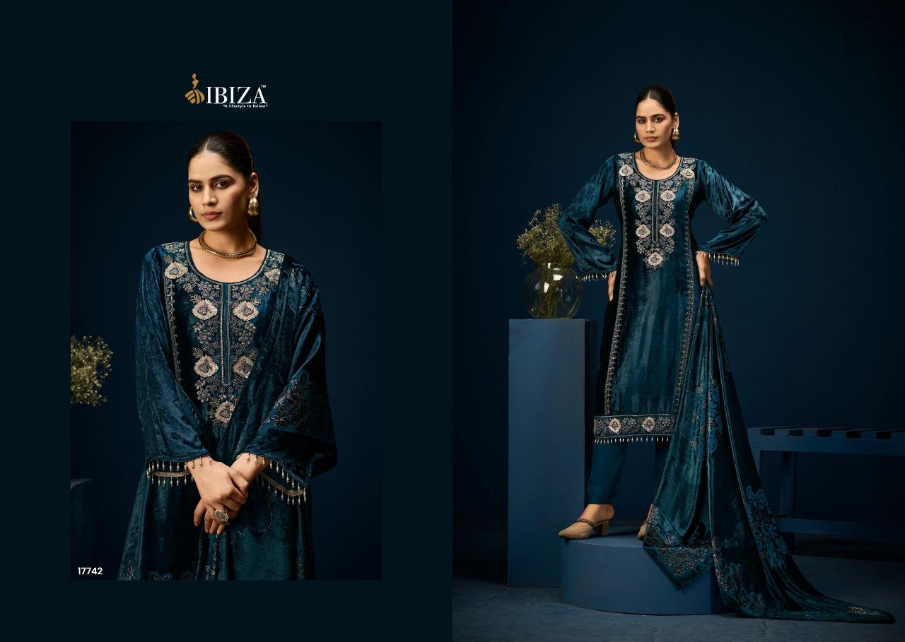 Ibiza Oudh catalog unstitched salwar kameez wholesalers in kolkata 