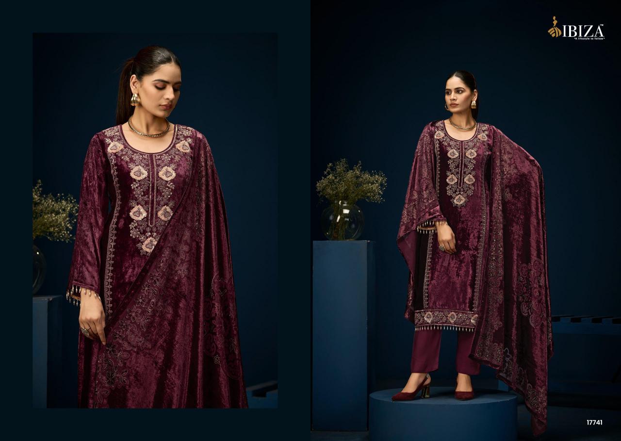 Ibiza Oudh catalog unstitched salwar kameez wholesalers in kolkata 