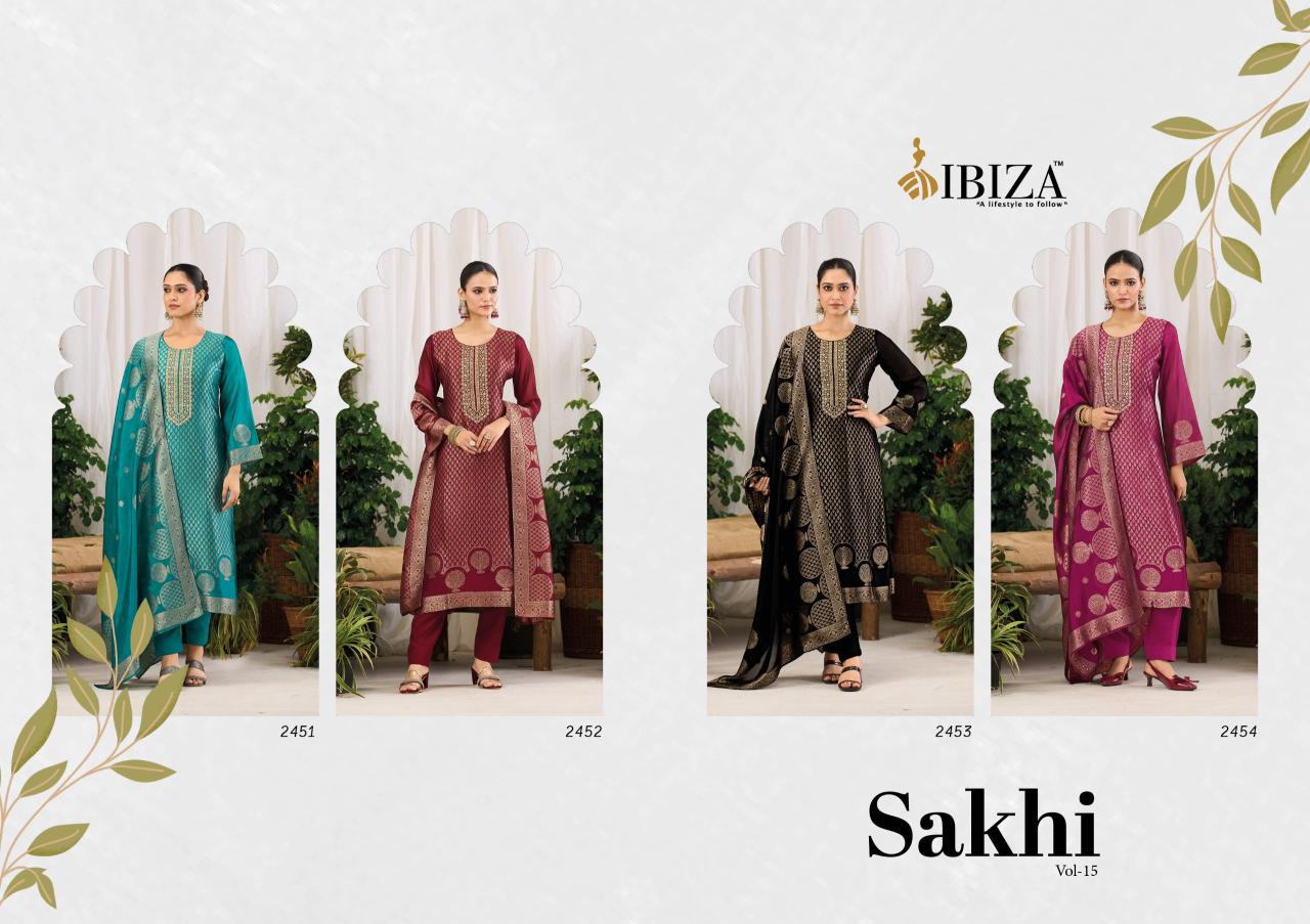 Ibiza Sakhi Vol 15 catalog wholesale clothing salwar kameez
