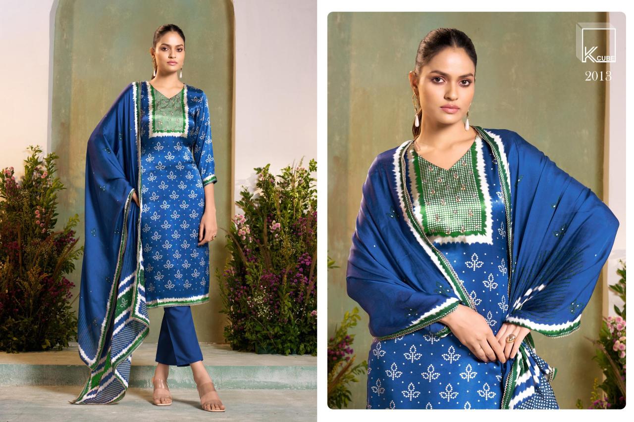 K Cube Rajvika catalog wholesale salwar suit