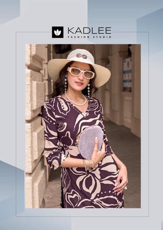 Kadlee Rangoli Vol 2 catalog co ord set women wholesale