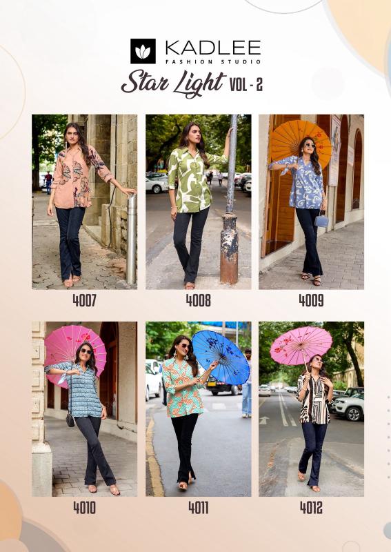 Kadlee Star Light vol 2 catalog supreme shirt wholesale