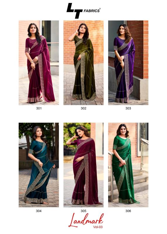 Kashvi Landmark vol 3 catalog surat sarees agency