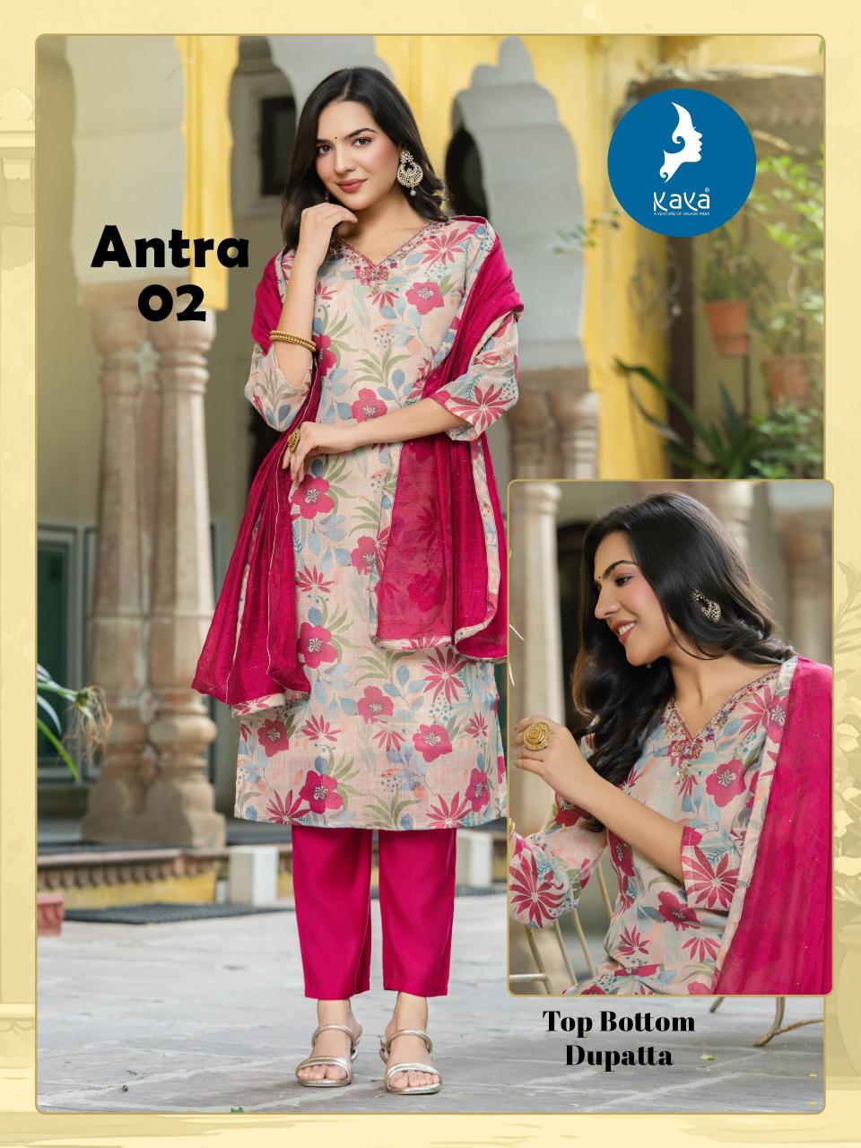 Kaya Antra catalog list of surat kurti manufacturers