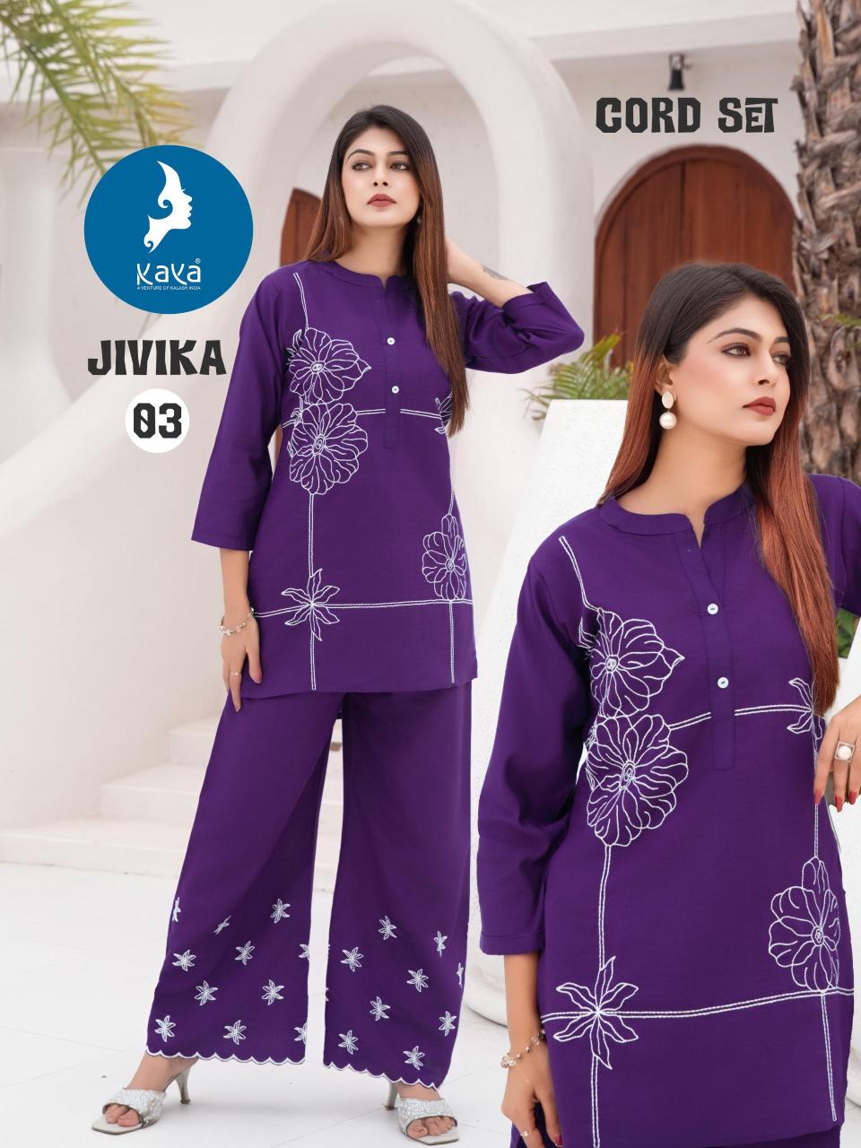 Kaya Jivika catalog co ord sets manufacturers in india
