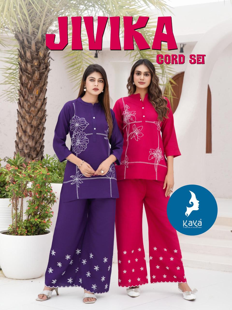 Kaya Jivika catalog co ord sets manufacturers in india