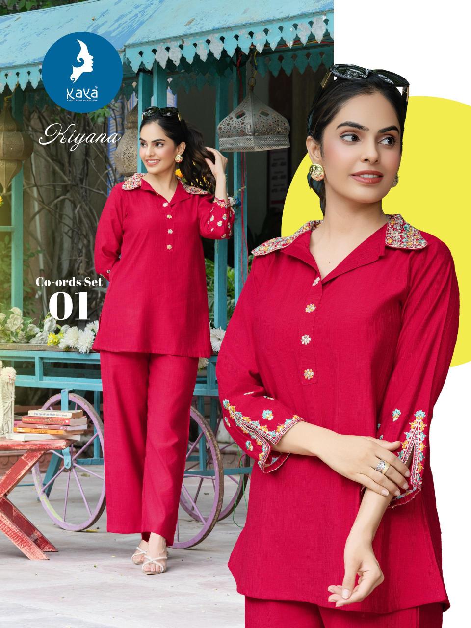 Kaya Kiyana catalog modest co ord set