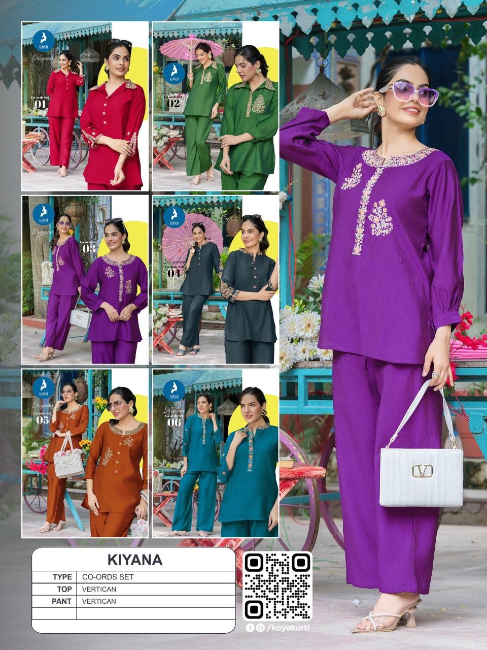 Kaya Kiyana catalog modest co ord set
