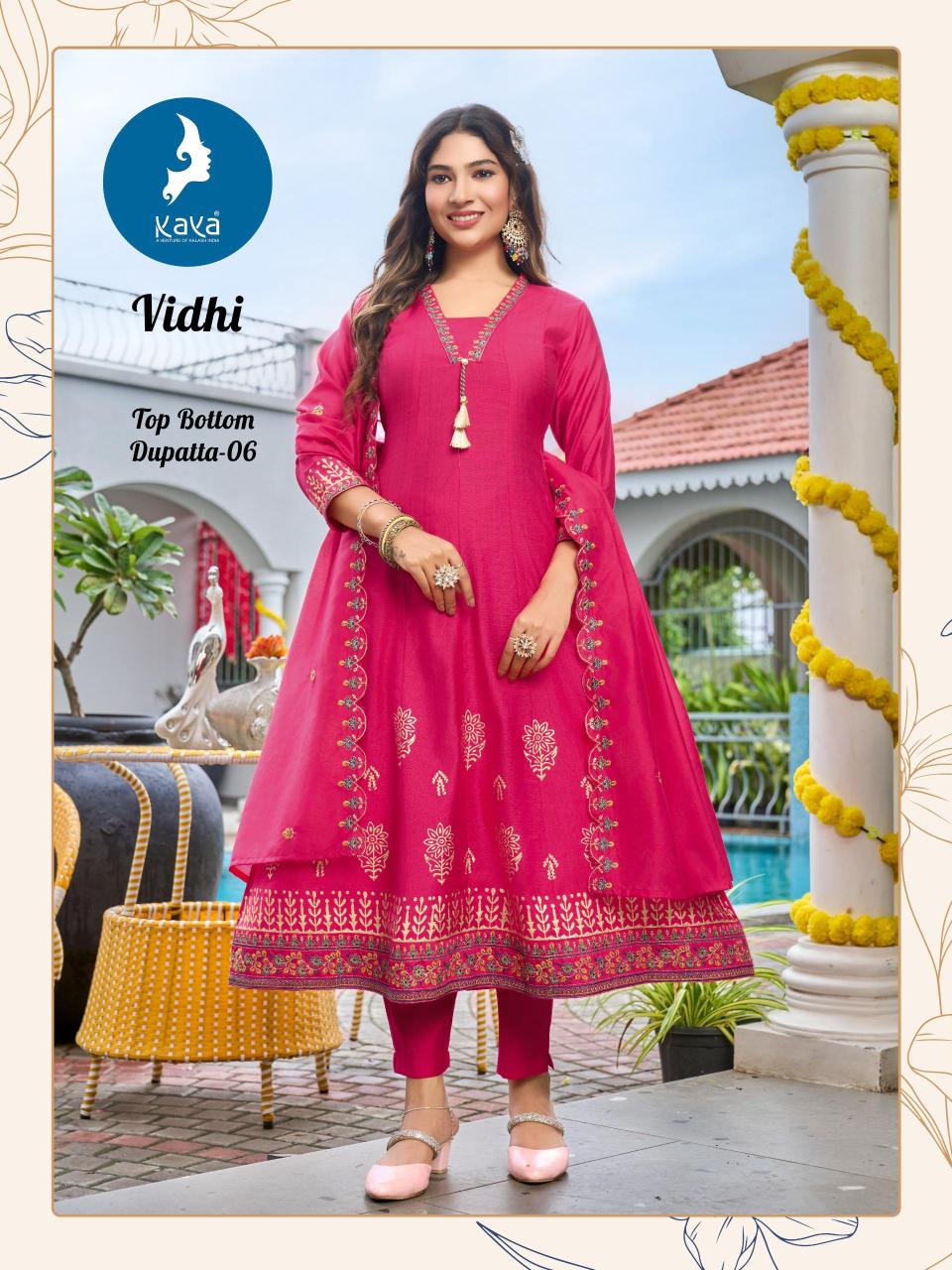 Kaya Vidhi catalog kurti fabric surat