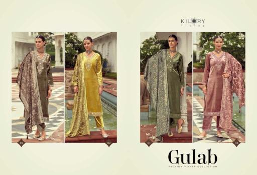 Kilory Gulab catalog tulsi salwar kameez wholesalers