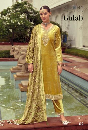 Kilory Gulab catalog tulsi salwar kameez wholesalers