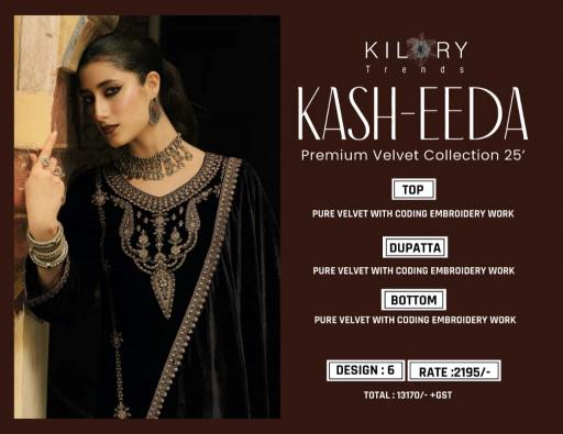 Kilory Kash-Eeda catalog ladies suits wholesale