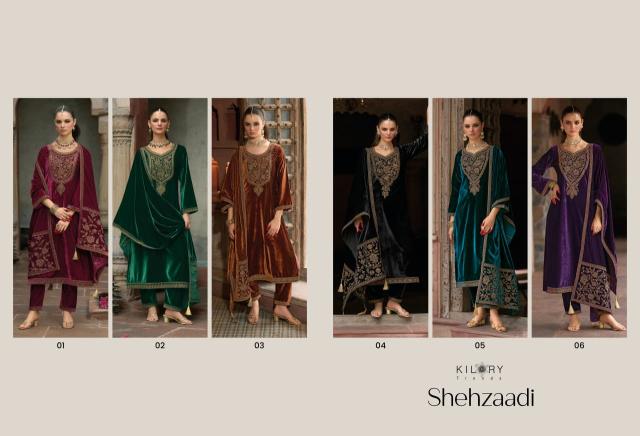 Kilory Shehzaadi catalog wholesale salwar kameez in burrabazar