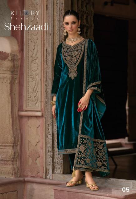 Kilory Shehzaadi catalog wholesale salwar kameez in burrabazar