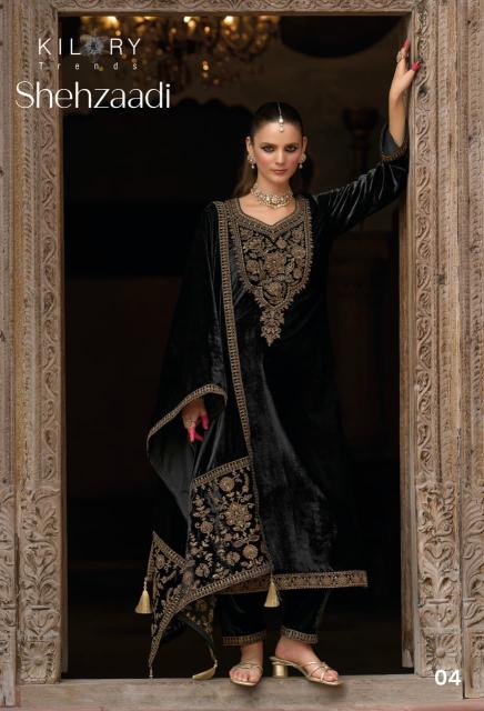 Kilory Shehzaadi catalog wholesale salwar kameez in burrabazar