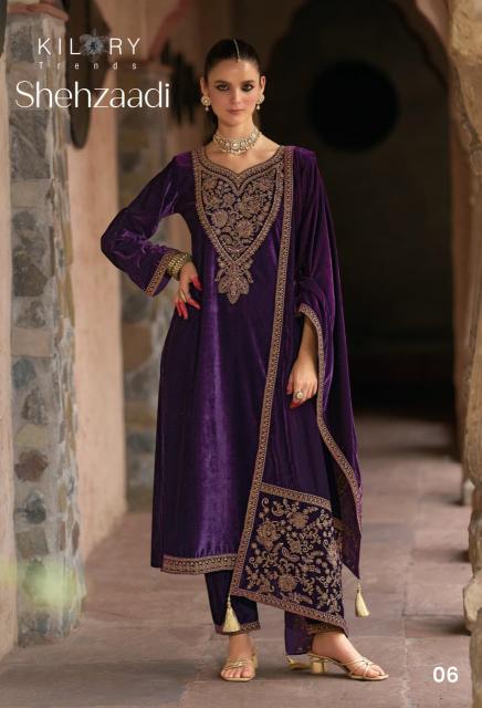 Kilory Shehzaadi catalog wholesale salwar kameez in burrabazar