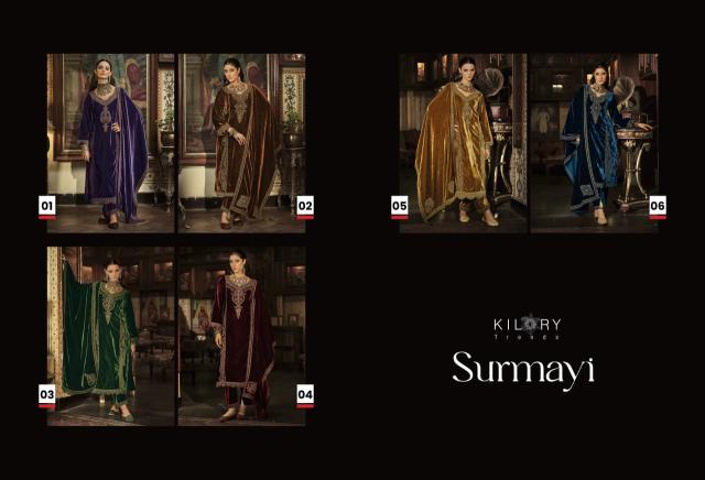 Kilory Surmayi catalog wholesale salwar kameez india surat