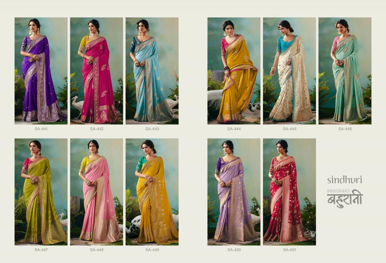 Kimora Bahurani catalog surat sarees market