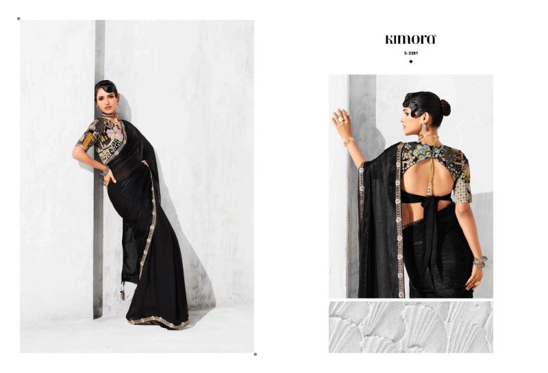Kimora Lashkara catalog surat party wear heavy sarees manufacturers