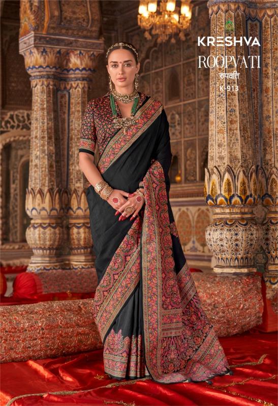 Kreshva Roopvati catalog surat ki saree showroom