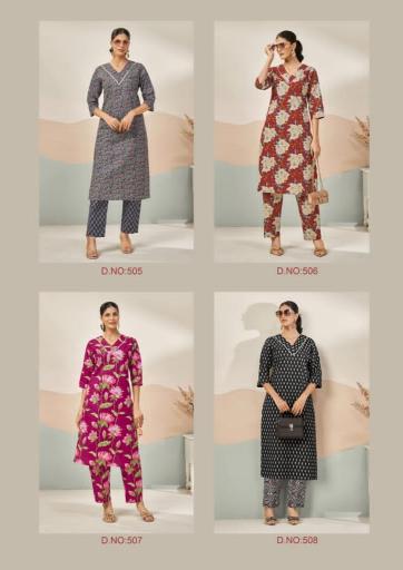 Laado Kavya Vol-5 – Long Cord Set - Wholesale Catalog