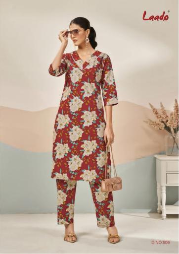 Laado Kavya Vol-5 – Long Cord Set - Wholesale Catalog