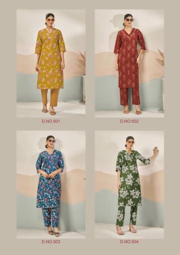 Laado Kavya Vol-5 – Long Cord Set - Wholesale Catalog