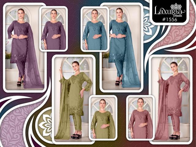 Laxuria Trendz 1556 catalog pakistani suits wholesalers in surat