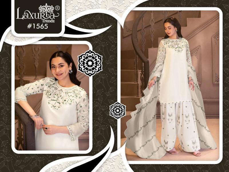Laxuria Trendz 1565 catalog wholesale pakistani suits