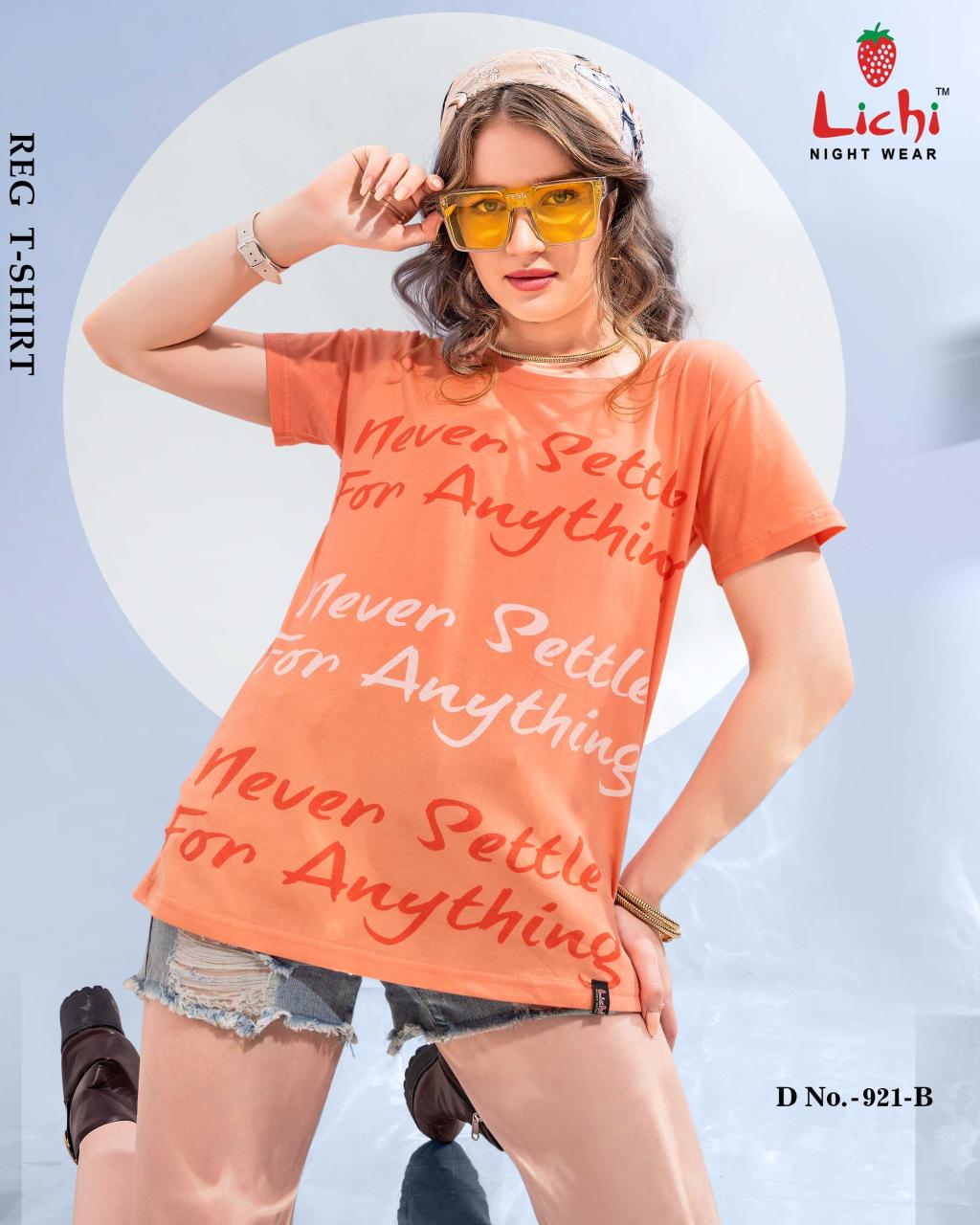 Lichi 921 A to J catalog womens t shirt wholesaler