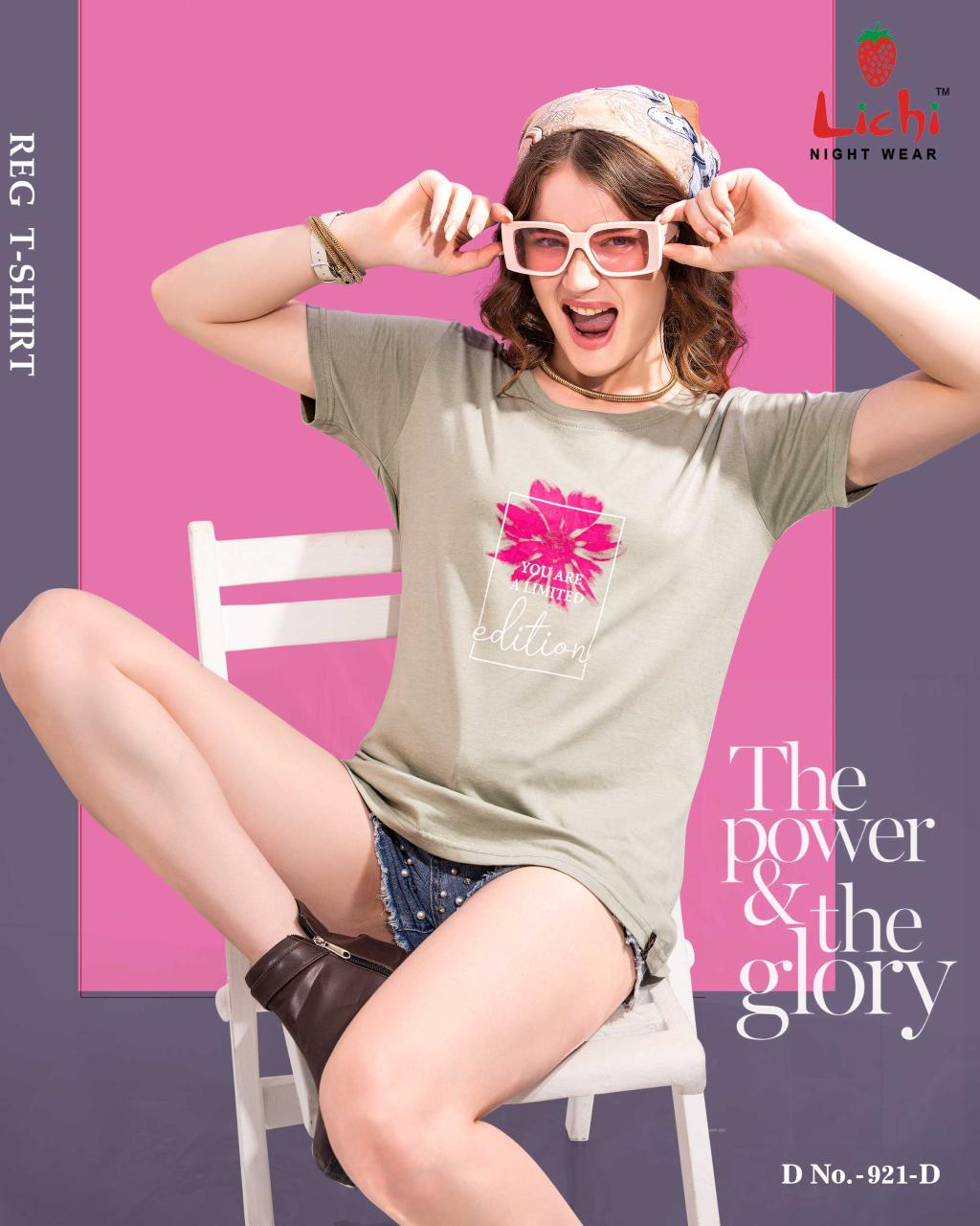 Lichi 921 A to J catalog womens t shirt wholesaler