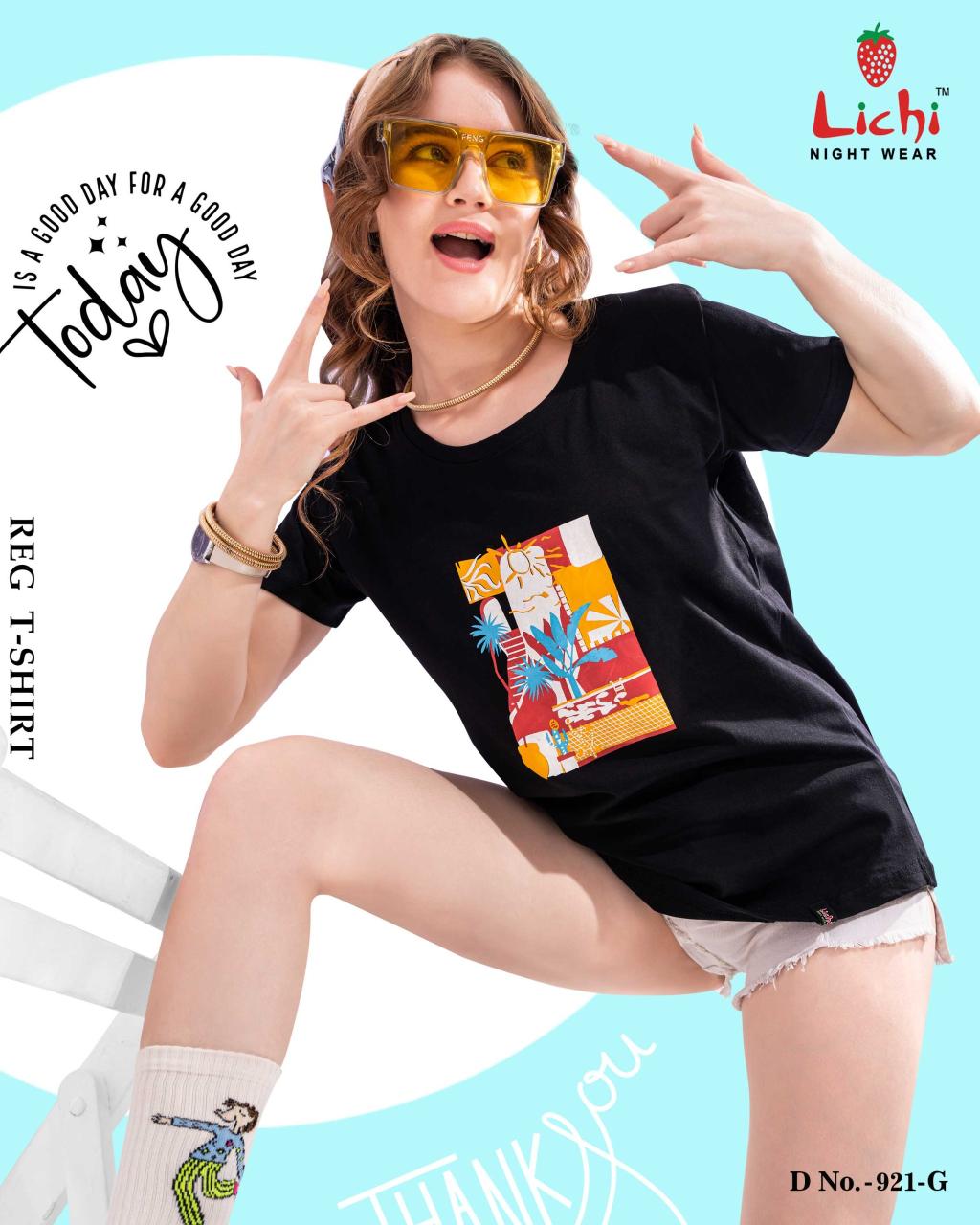 Lichi 921 A to J catalog womens t shirt wholesaler