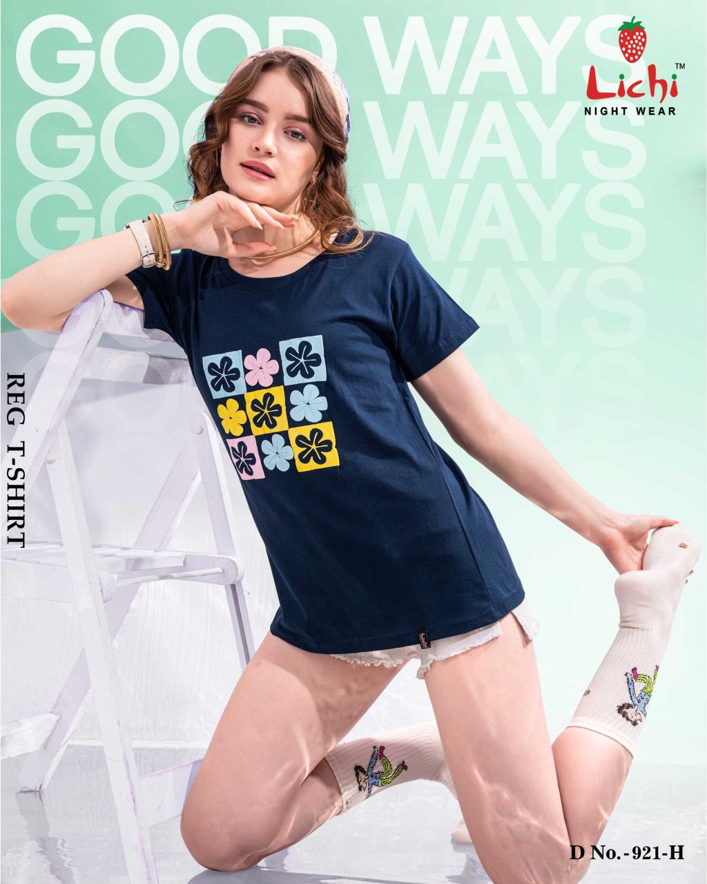 Lichi 921 A to J catalog womens t shirt wholesaler