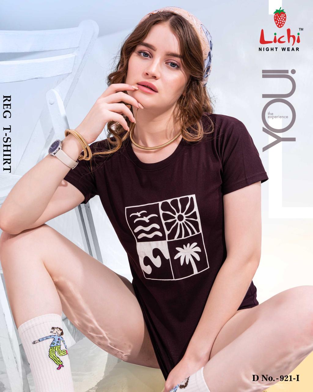 Lichi 921 A to J catalog womens t shirt wholesaler