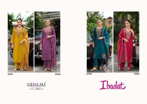 Lily & Lali Ibadat catalog kurtis in wholesale surat