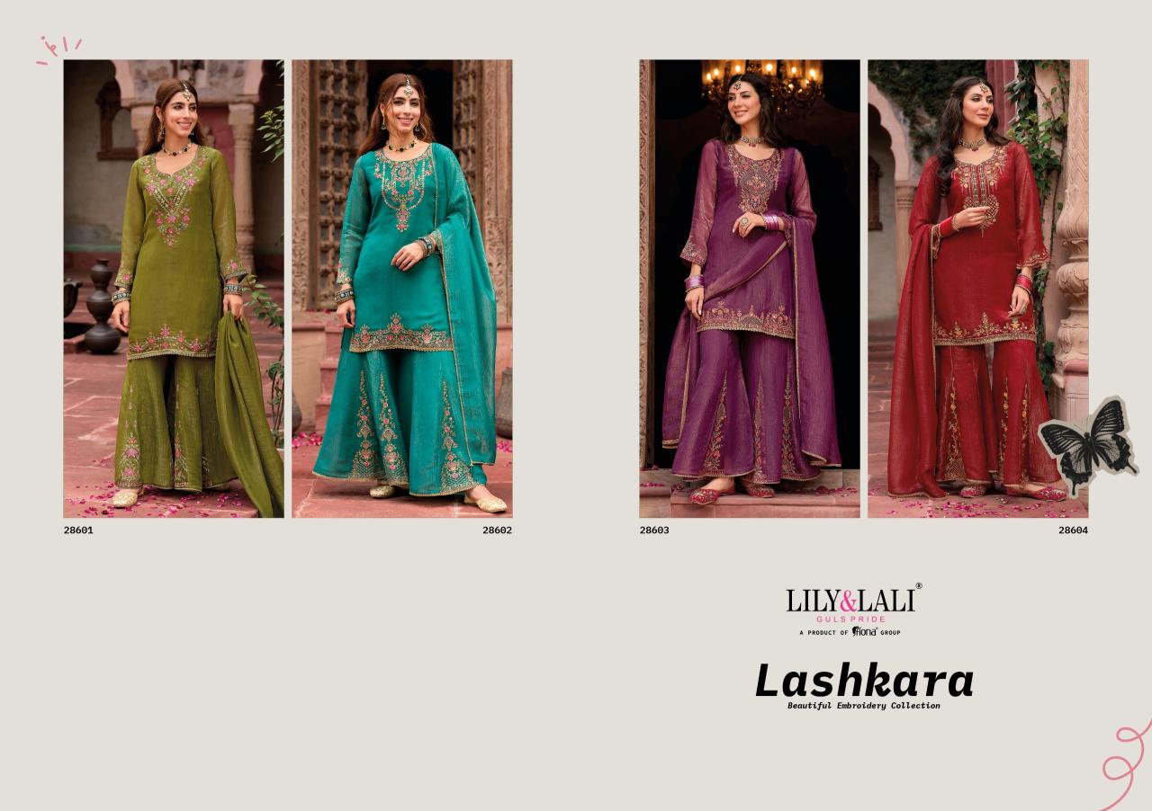 Lily & Lali Lashkara catalog surat latest kurtis