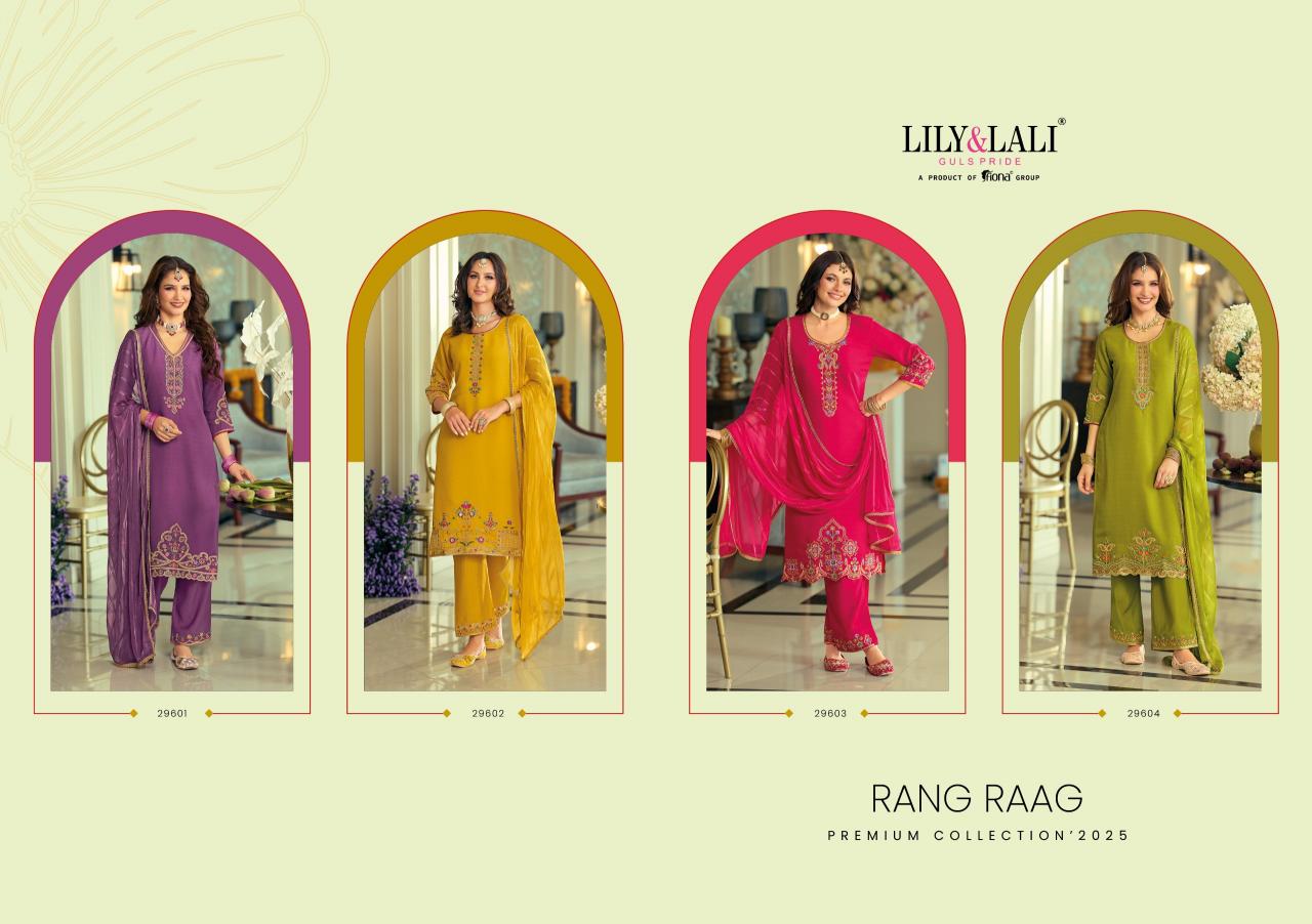 Lily & Lali Rang Raag catalog wholesale branded kurtis