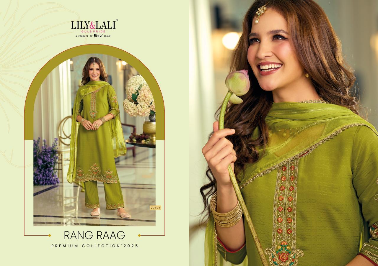 Lily & Lali Rang Raag catalog wholesale branded kurtis