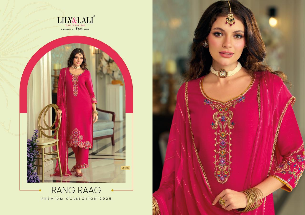 Lily & Lali Rang Raag catalog wholesale branded kurtis