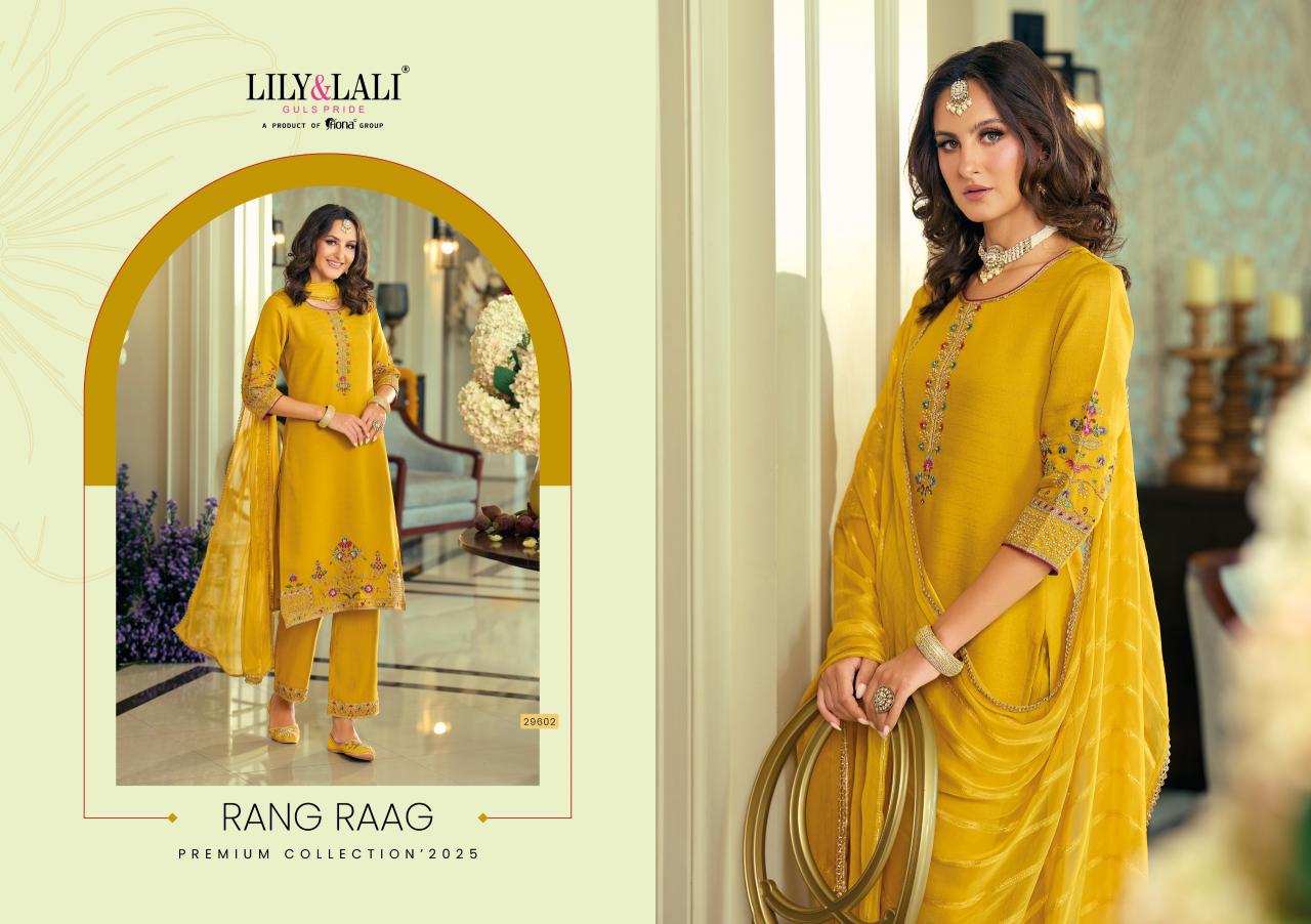 Lily & Lali Rang Raag catalog wholesale branded kurtis