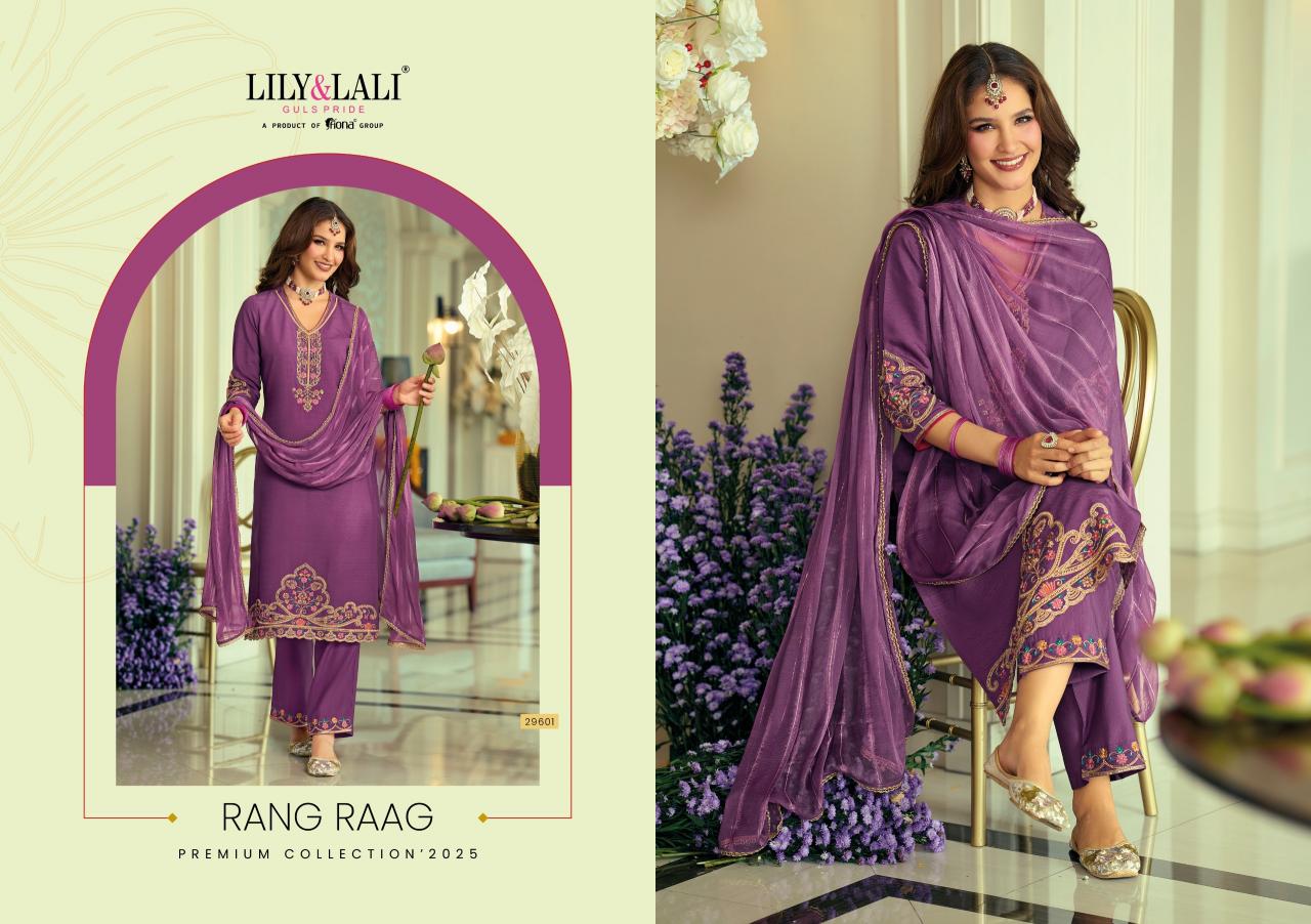 Lily & Lali Rang Raag catalog wholesale branded kurtis