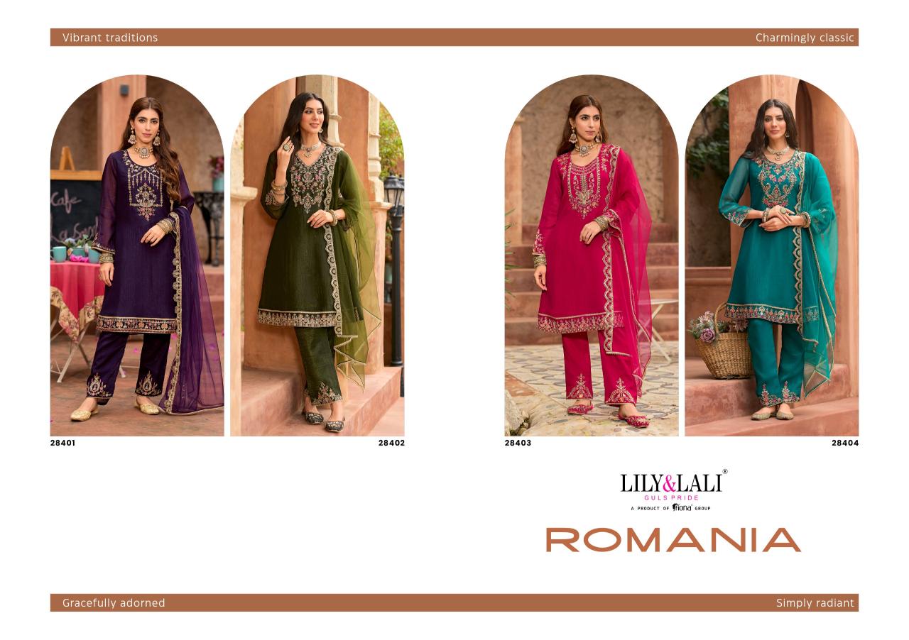 Lily & Lali Romania catalog kurti online in surat and kurti manufacturer janasya surat gujarat